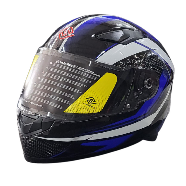 Faseed FS-816 Decal 7 Gloss Black Helmet