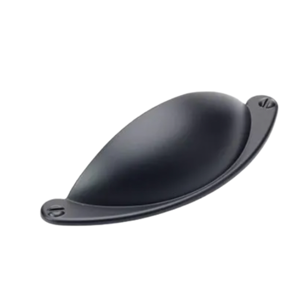 Cup Handle, Matt Black, 64mm