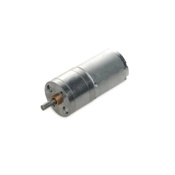 HKD 12V DC Geared Motor - 60RPM, 4mm Shaft, High Torque, Metal Gears