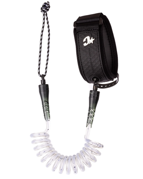 Creatures Reliance Bicep M Bodyboard Leash White Speckle Black