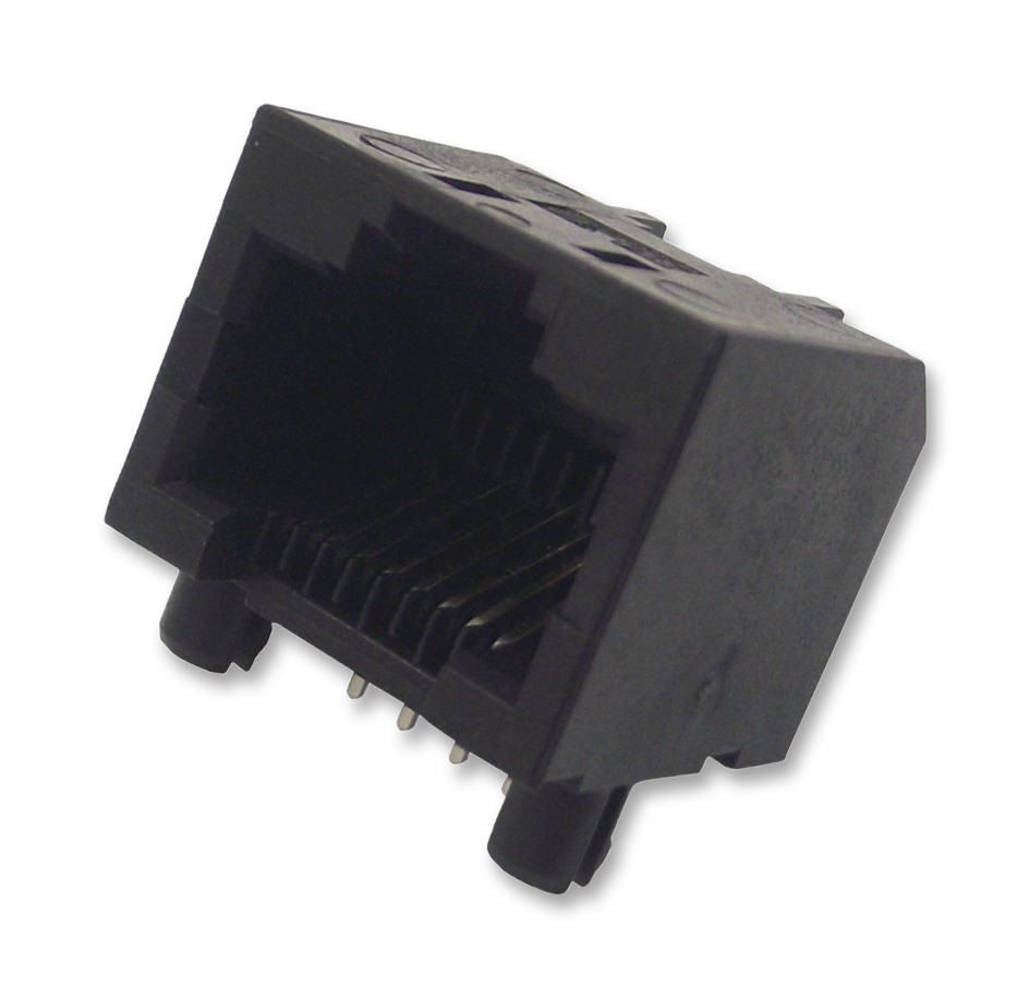 Amphenol (RJHSE-5080) Modular Connector, RJ45 Jack, 1 x 1 (Port), 8P8C ...