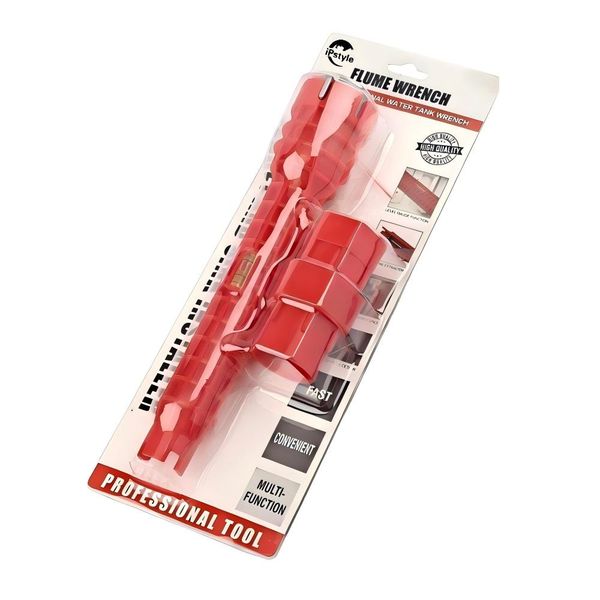 8 In 1 Flume Wrench Anti-slip Kitchen Sink Repair Tools Bathroom Faucet