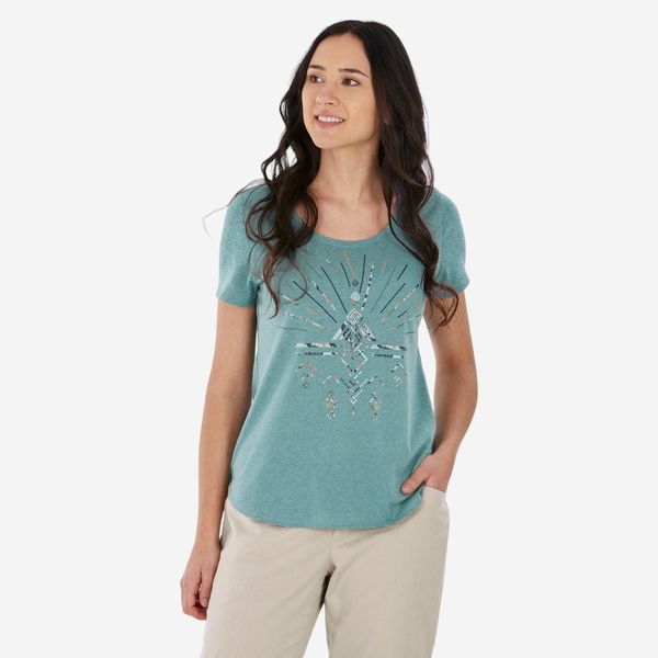 Quechua Women's Hiking T-Shirt White - NH500