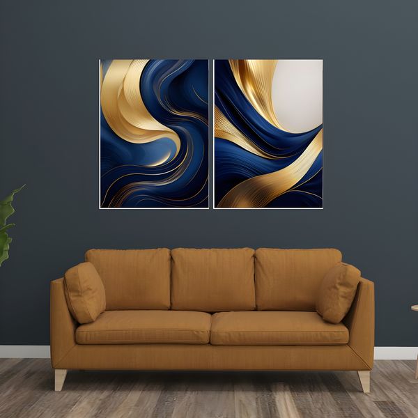 Fluid Art 2 Split image
