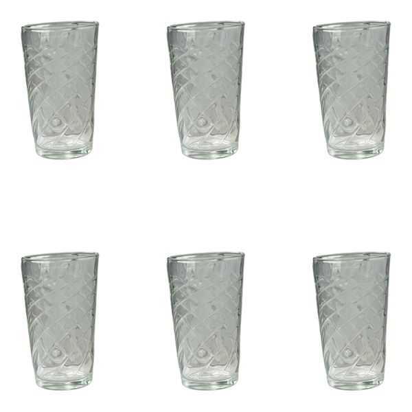 Tumbler 6 Piece 320ml Clear Glass