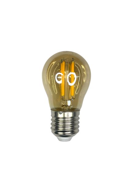 4W Warm White LED Light Bulb - Screw Base