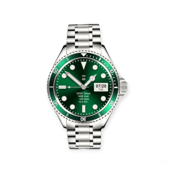 Smart Watch Classic Round Screen Business BT Call Watch For Men And Women