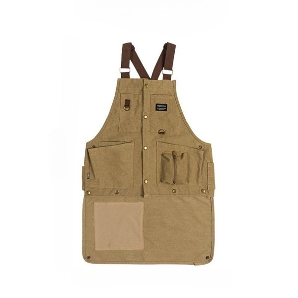Outdoor Camping Vest Apron, Multi-Pocket Tool Organizer