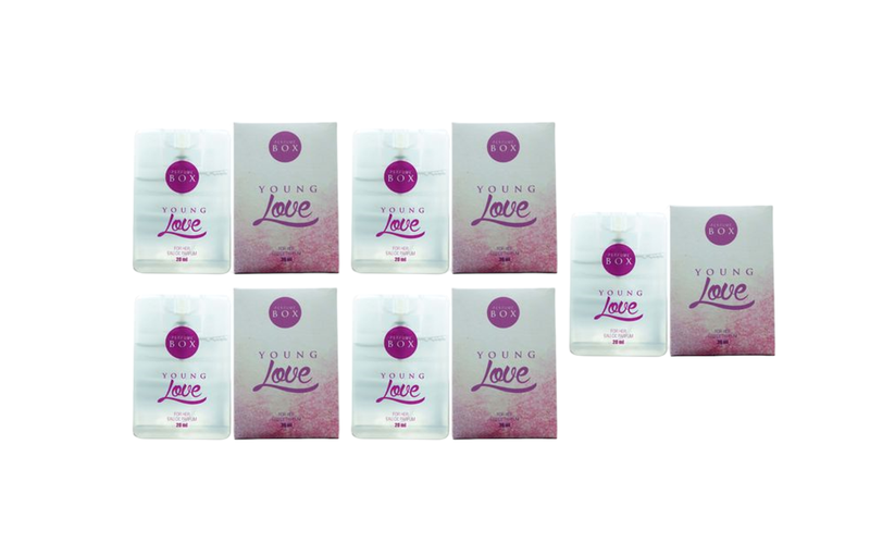 Perfume Box Young Love For Her Perfume Pocket size Set of 5s