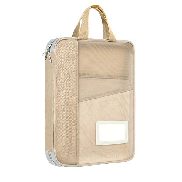 Multi-Layer File Organizer Box-Pastel Colours with Custom Labels for School
