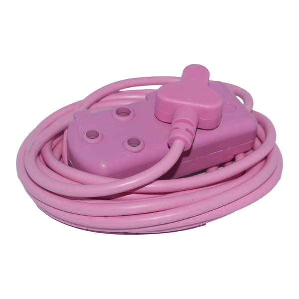 Extension Lead 3Mx1.0Mm Pink