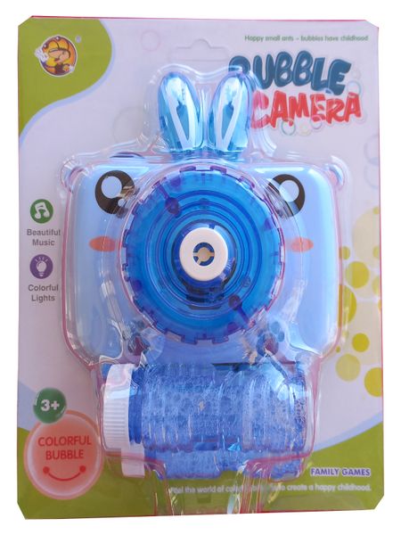 Bubble Camera - Animals - Sound and Music - Battery operated