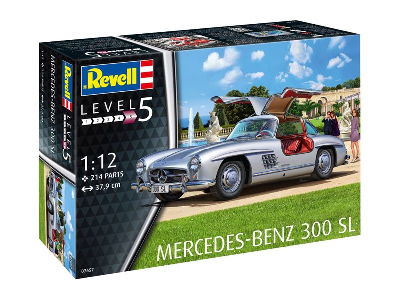 Revell 1/12 Mercedes Benz 300 SL Car Plastic Model Kit