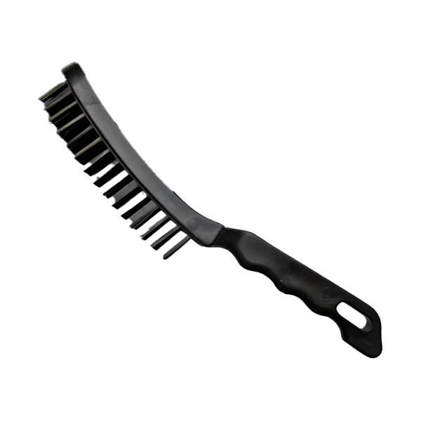 Industrial Quality 6 Rows 24 Wires Sturdy Black Wire Brush