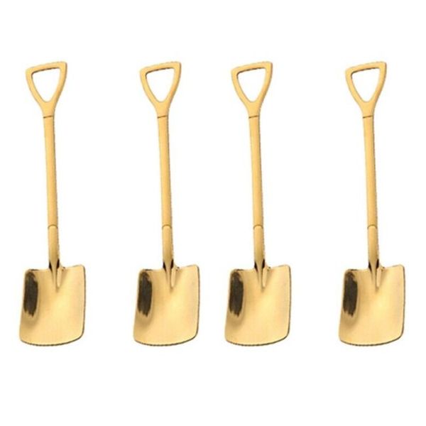 Dessert Spoons - Shovel Style - 4 Pack