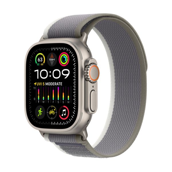 Apple Watch Ultra 2 GPS + Cellular Titanium Case with Trail Loop (49mm) S/M