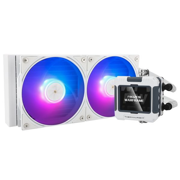 Thermalright Frozen Warframe 240 ARGB AIO CPU Liquid Cooler - White