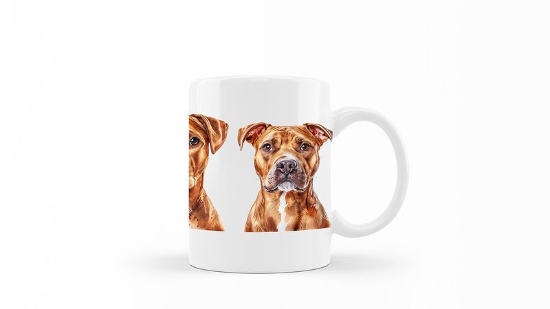 Terrier Printed Coffee Mug Dsgn90 image