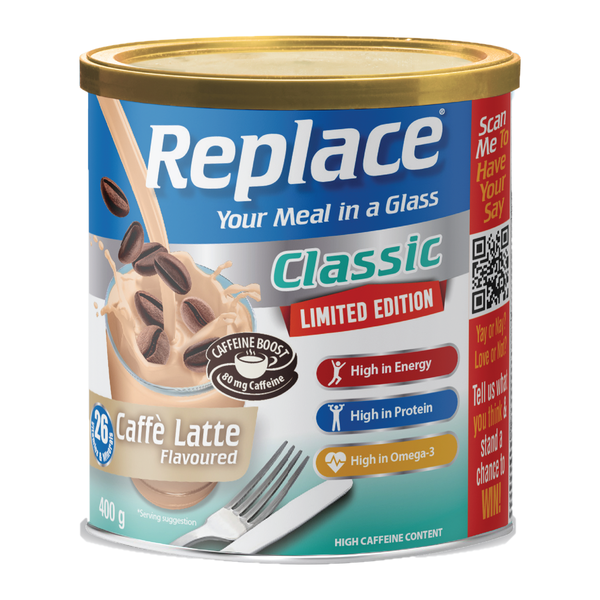 Replace Classic Limited Edition Caffè Latte - 400g
