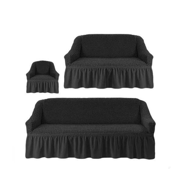 3 Pieces Elastic Stretchable Universal Couch Cover