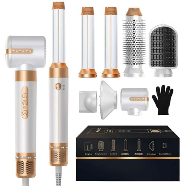 7-in-1 High-Speed Hair Dryer Styling Comb