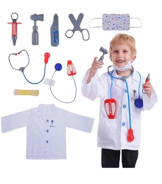 SamMag Biz Doctor Surgeon Nurse Dress Up Costume