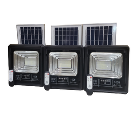 3 Pack Bright Watertight 100W Solar Flood LED Light | Shop Today. Get ...