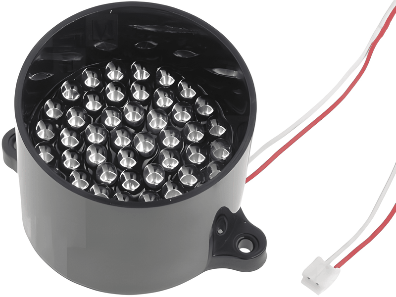 BL0307-50-45 52mm LED Lamp Cluster 50x Yellow 1900mcd