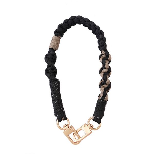 Braided Cotton Rope Keychain Women Handbag Schoolbag Decoration Pendant