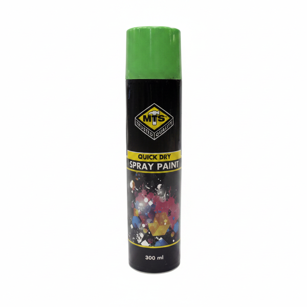 MTS Apple Green Spray Paint 300ml - Quick Dry for Indoor/Outdoor Use