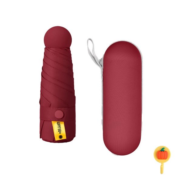 Mini UV Protection Ultra Light Rain and Sunshine Umbrella