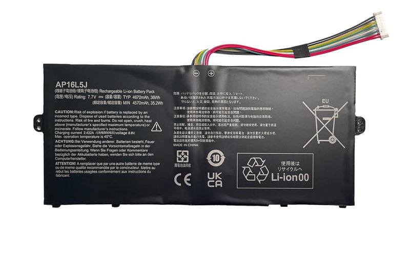 Battery for Acer Swift 5 SF514-52T, SF514-52TP-84C9, SF514-53T (AP16L5J )