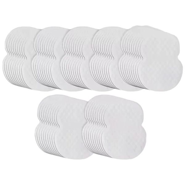 50 Pack - Disposable Underarm Sweat Pads - White