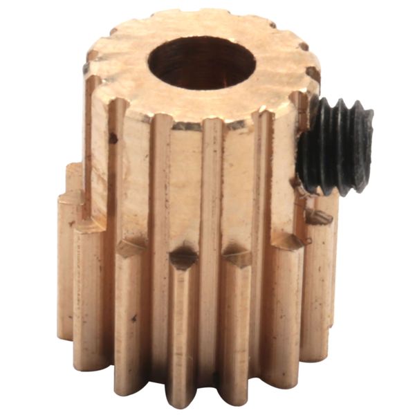 1PC Model Car 14T Motor Gear 0.5M Module R86044 Metal Pinion Gears