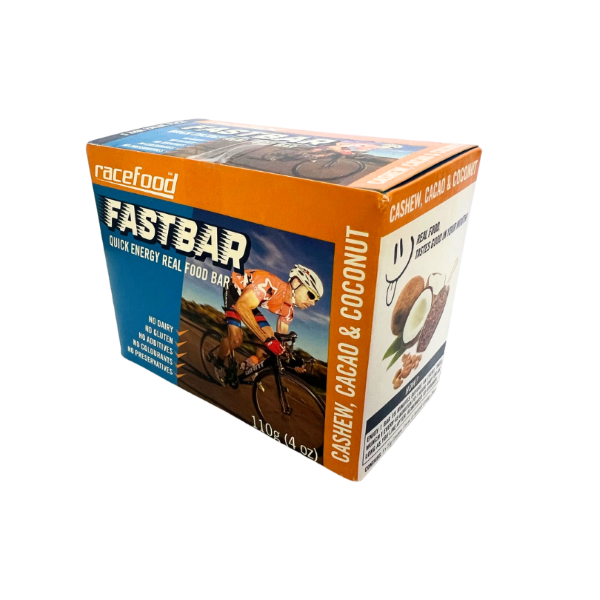 Racefood Fastbar 12 x 5 Pack Cashew, Cacao &amp; Coconut