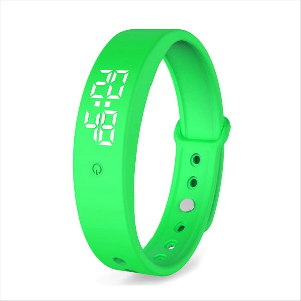 Led Digital Smart Bracelet Waterproof Smart Clock Compatible with None