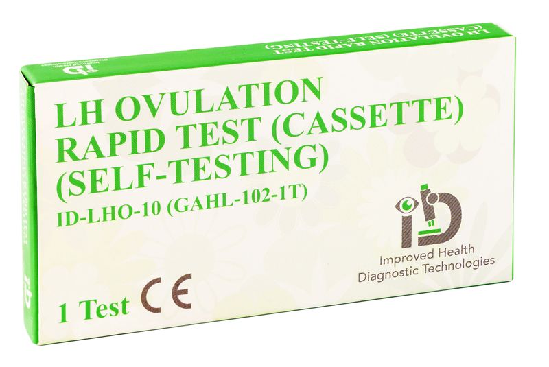 LH Ovulation Rapid Test Kit - Cassette - Self-Testing