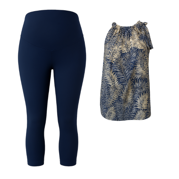 Navy &amp; Gold image