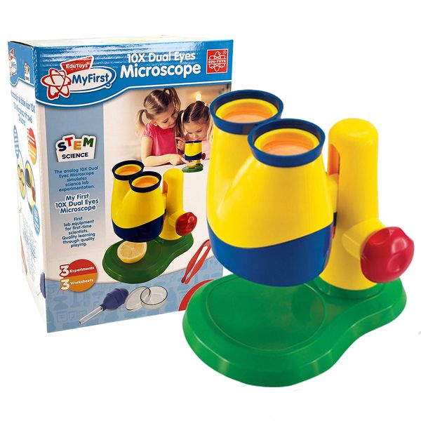 Edu-Science My First 10x Dual Eyes Microscope