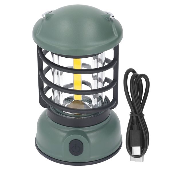 Rechargeable 3-Gear Retro Camping Light - IPX4 Water Resistant