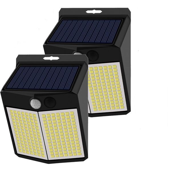 YC-SW2012 Motion Sensor Solar Power Lights Outdoor 288 LED Lights