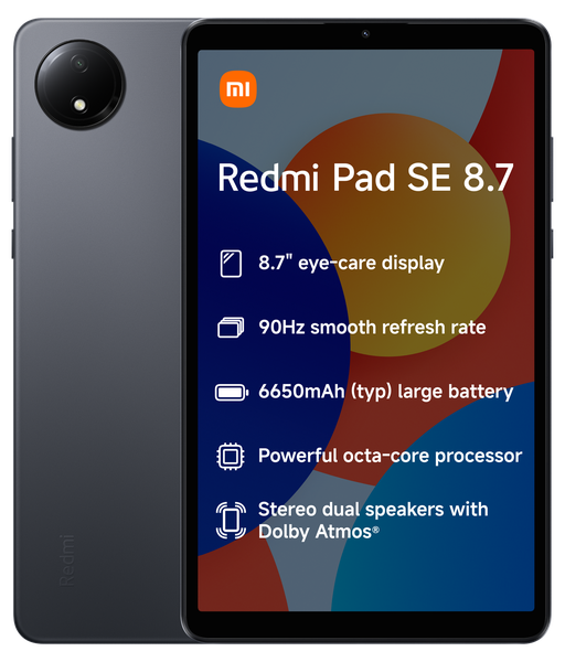 Xiaomi Redmi Pad SE 8.7" Tablet - Graphite Grey (4GB RAM + 64GB)