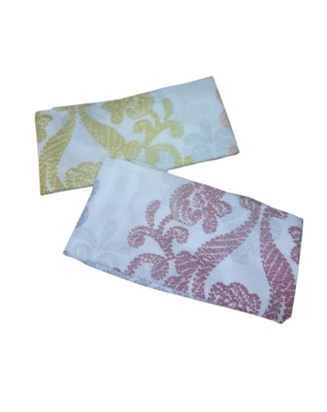 200tc Standard Pillowcases with Patterns - Pack of Two