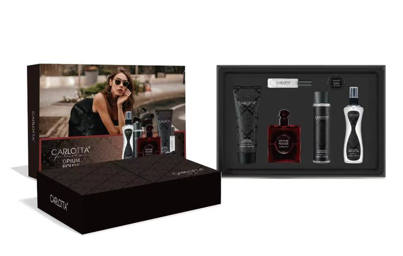 Women's Luxury 6 Piece Perfume Gift Set-Carlotta Opium Rouge