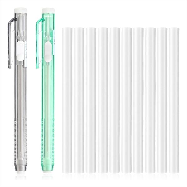 12 Pcs Retractable Eraser Mechanical Eraser Pen Pencil Eraser Pencil
