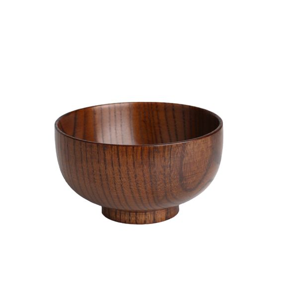 Jujube Wood Japanese Wooden Bowl - Wooden Tableware