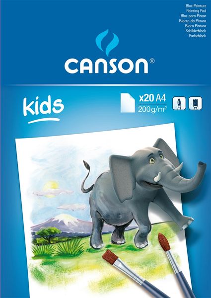 Canson Kids Painting Pad 20s A4 200g