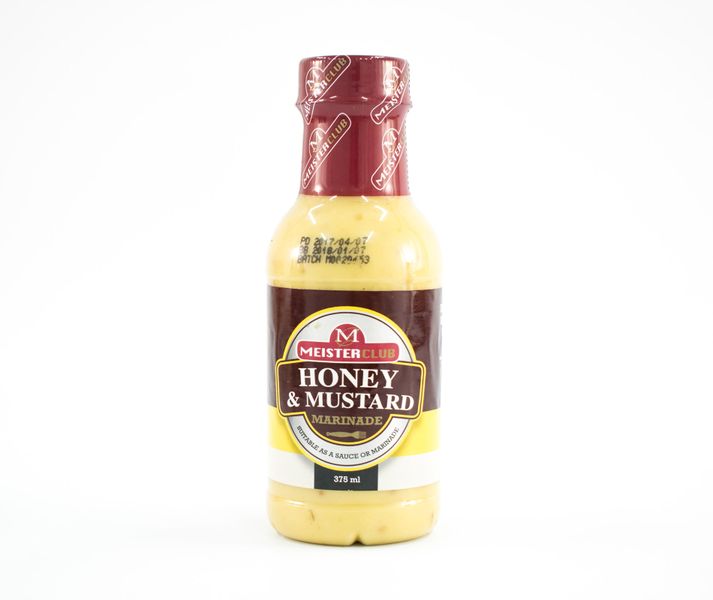 3 x Meisterclub Honey &amp; Mustard Marinade 375ml