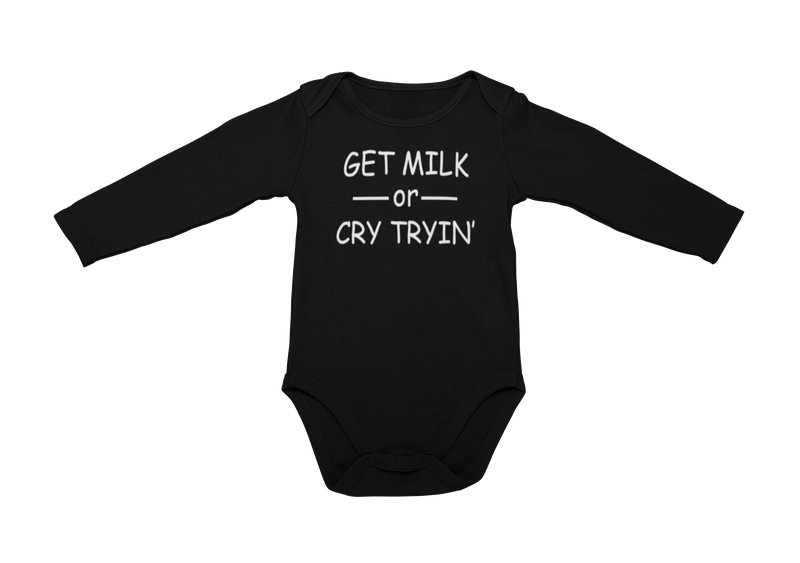 JuiceBubble - Get Milk Long Sleeve Onesie