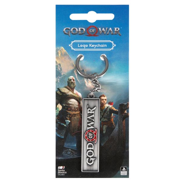 Official God of War Logo Keychain